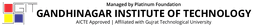 GANDHINAGAR INSTITUTE OF TECHNOLOGY