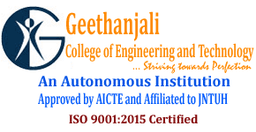 GEETHANJALI COLLEGE OF ENGINEERING AND TECHNOLOGY